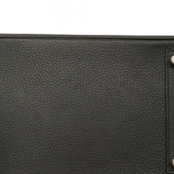 Hermes Hermès Birkin 30 Handbag in Taurillon Clemence Leather, Black, with T ... - Picture 10 of 14